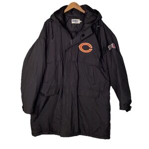 Vintage Chicago Bears Chalkline Hoodie Jacket Men's XXL NFL Football 90s USA